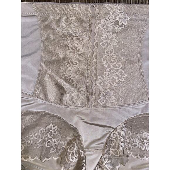 New Large High Rise Tummy Control Shapewear Lace‎ Cinching Girdle Panty - Picture 3 of 3